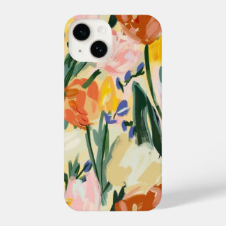 floral colourful glossy phone case
