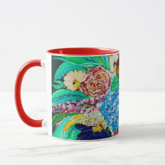 Floral Colourful Painting Gift For Her Coffee Mug