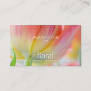 Floral - Colours of Spring Business Card