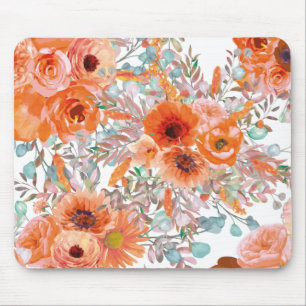 Floral Comforter Mouse Mat