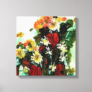 Floral Composition Canvas Print