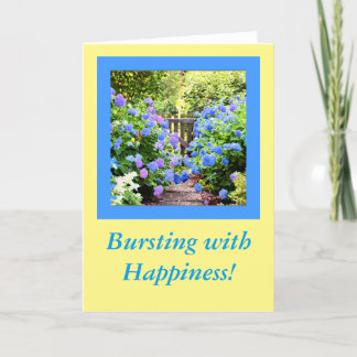 Floral Congrats card