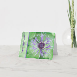 Floral - Cornflower Card