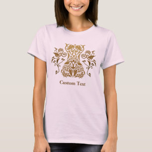 Floral Corset Damask Icon T-Shirt