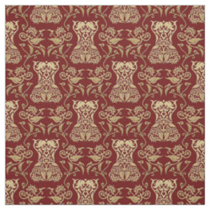 Floral Corset Damask Pattern Fabric