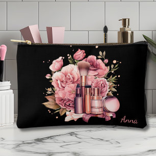 Floral Cosmetic Bag