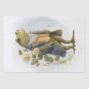 Floral Countryside Toad Character Tissue Paper