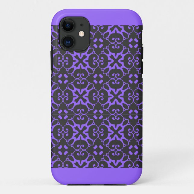 Floral Cross Motif iPhone 5 Case (Back)