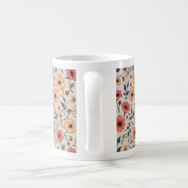 floral cup (Handle)