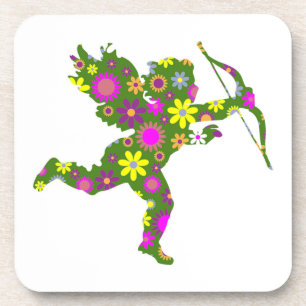 FLORAL CUPID COASTER
