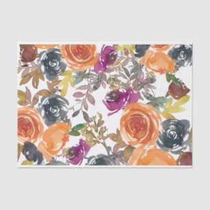 Floral Curtains Tissue Paper