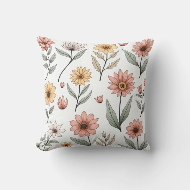 floral cushion (Front)