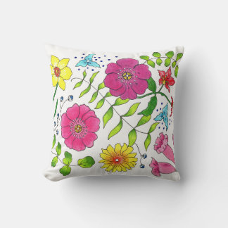 Floral  cushion