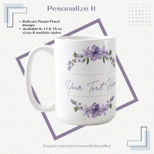 Floral Custom Ceramic Mug