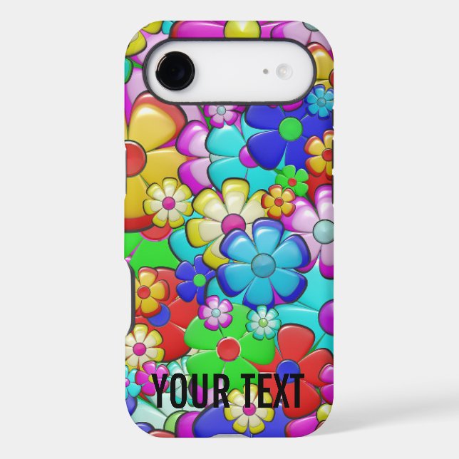 FLORAL CUSTOM IPHONE 17 AIR CASE (Back)
