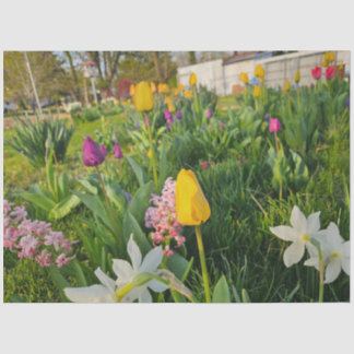 Floral Custom Tissue Paper