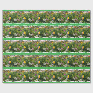 Floral Custom Wrapping Paper