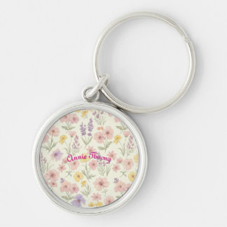 Floral Cute Aesthetic Keychain
