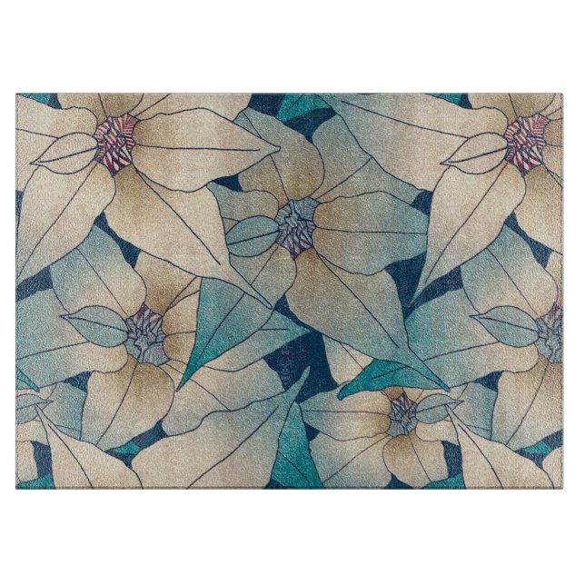 Floral Cutting Board (Front)
