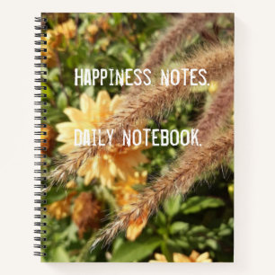 Floral Daily Notebook