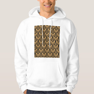 Floral Damask: Elegant Vintage Hoodie