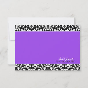 Floral Damask Notecards