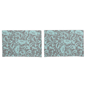 Floral/Damask Pattern Pillowcase