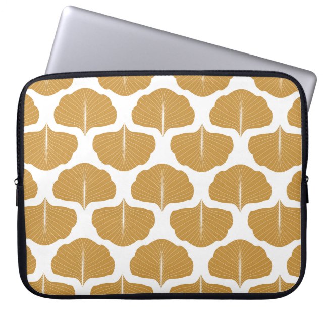 Floral damask: vintage seamless pattern. laptop sleeve (Front)