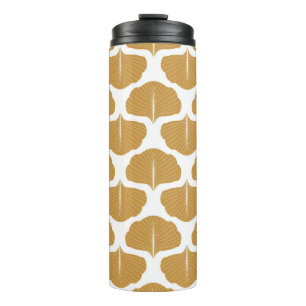 Floral damask: vintage seamless pattern. thermal tumbler