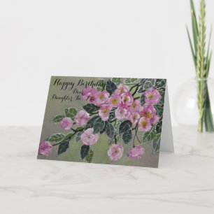 Floral Daughter-In-Law Birthday/ Greeting Card