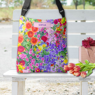 Floral Daughter in Law Gift - Chic Colourful Crossbody Bag