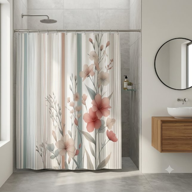 Floral Daydream  Shower Curtain (Creator Uploaded)