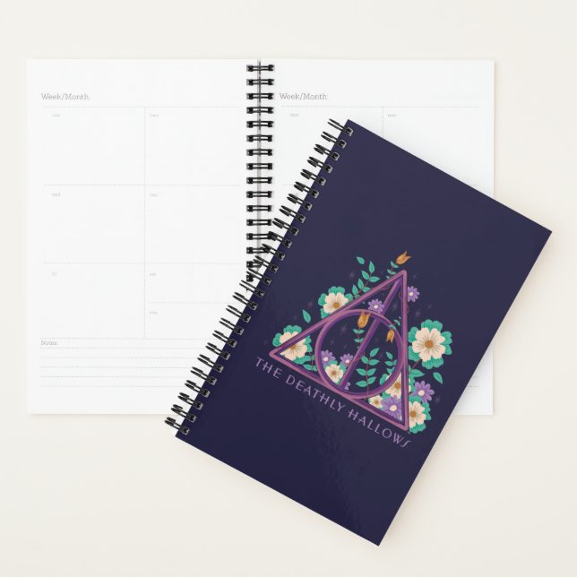 Floral Deathly Hallows Graphic Planner (Display)