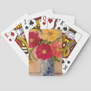 Floral Deck of Playing Cards