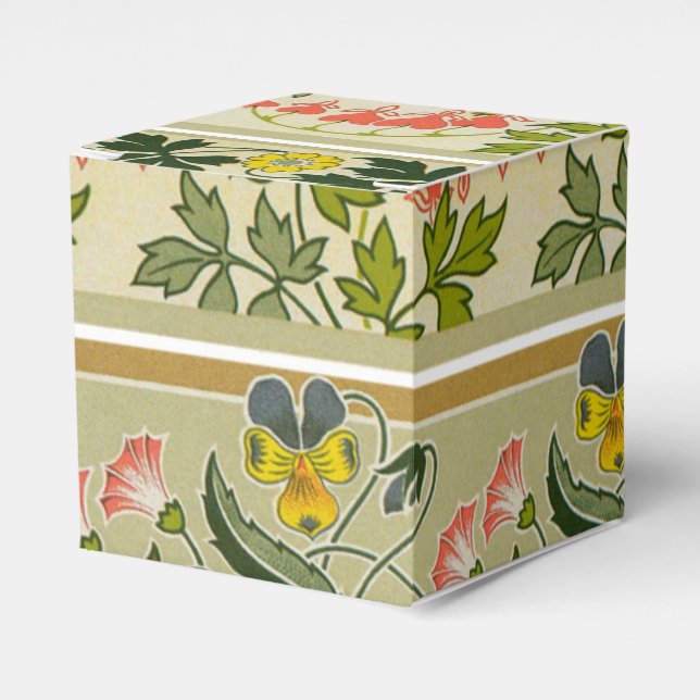 Floral Deco Favour Box (Front Side)