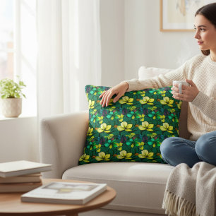 Floral Decorative Cushion