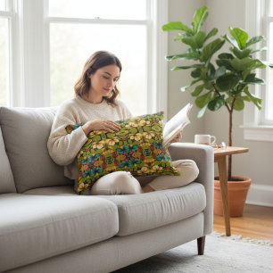 Floral Decorative Cushion