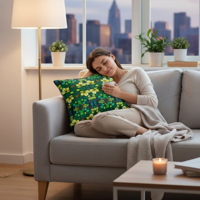 Floral Decorative Cushion (Creator Uploaded)