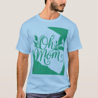 Floral Decorative Typography Art T-Shirt
