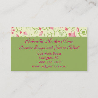 Floral Delight Business Card