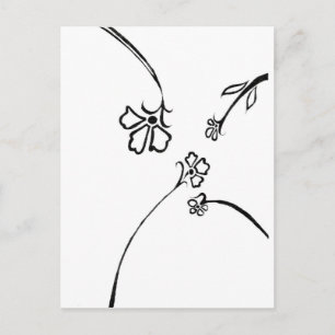 Floral delight postcard