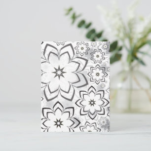 Floral Design 11 Holiday Postcard