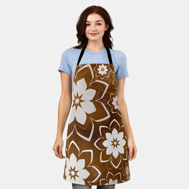 Floral Design 13 Apron (Worn)