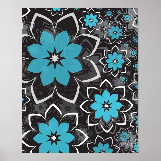 Floral Design 14 Poster (Front)