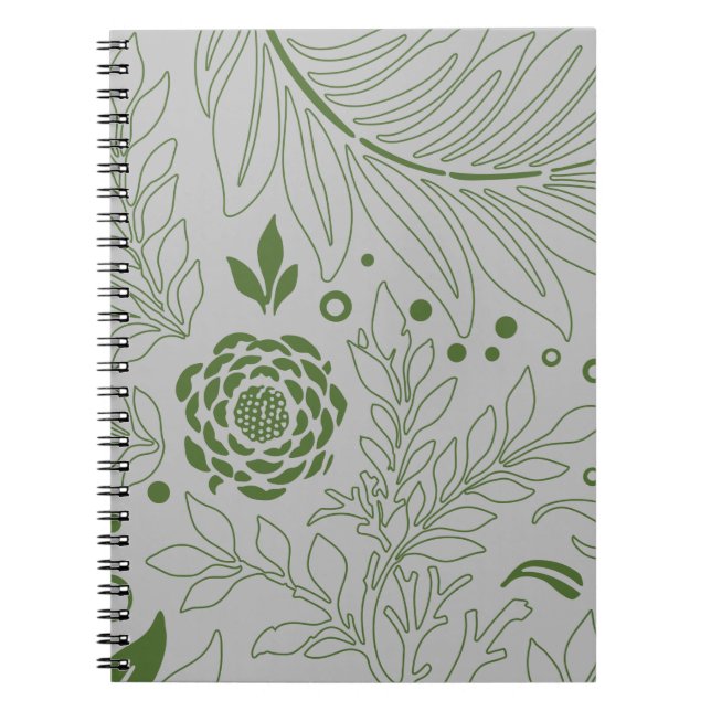 Floral Design 17 Notebook (Front)