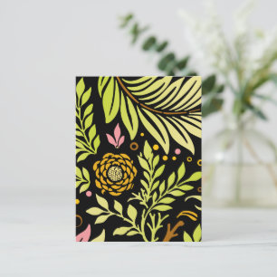 Floral Design 18 Holiday Postcard