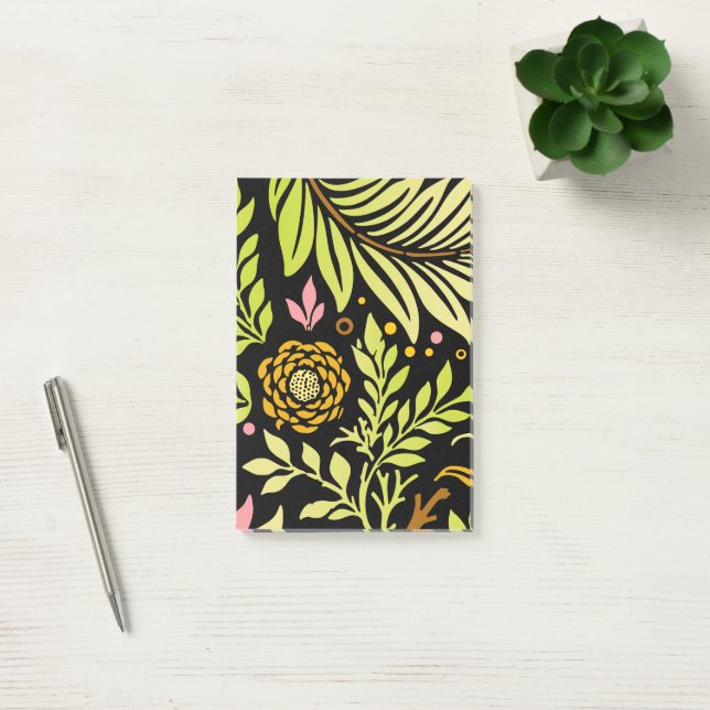 Floral Design 18 Post-it Notes (Office)