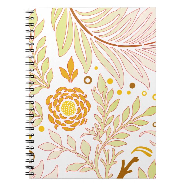 Floral Design 19 Notebook (Front)