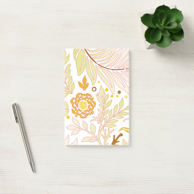 Floral Design 19 Post-it Notes (Office)