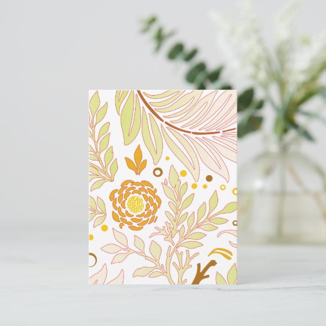 Floral Design 19 Postcard (Standing Front)